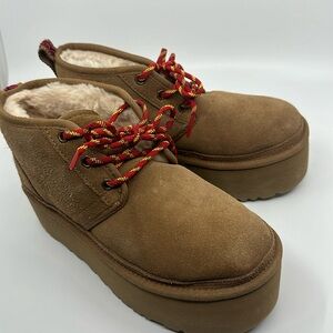 UGG Heritage Neumel Platform boot shoes with Laces